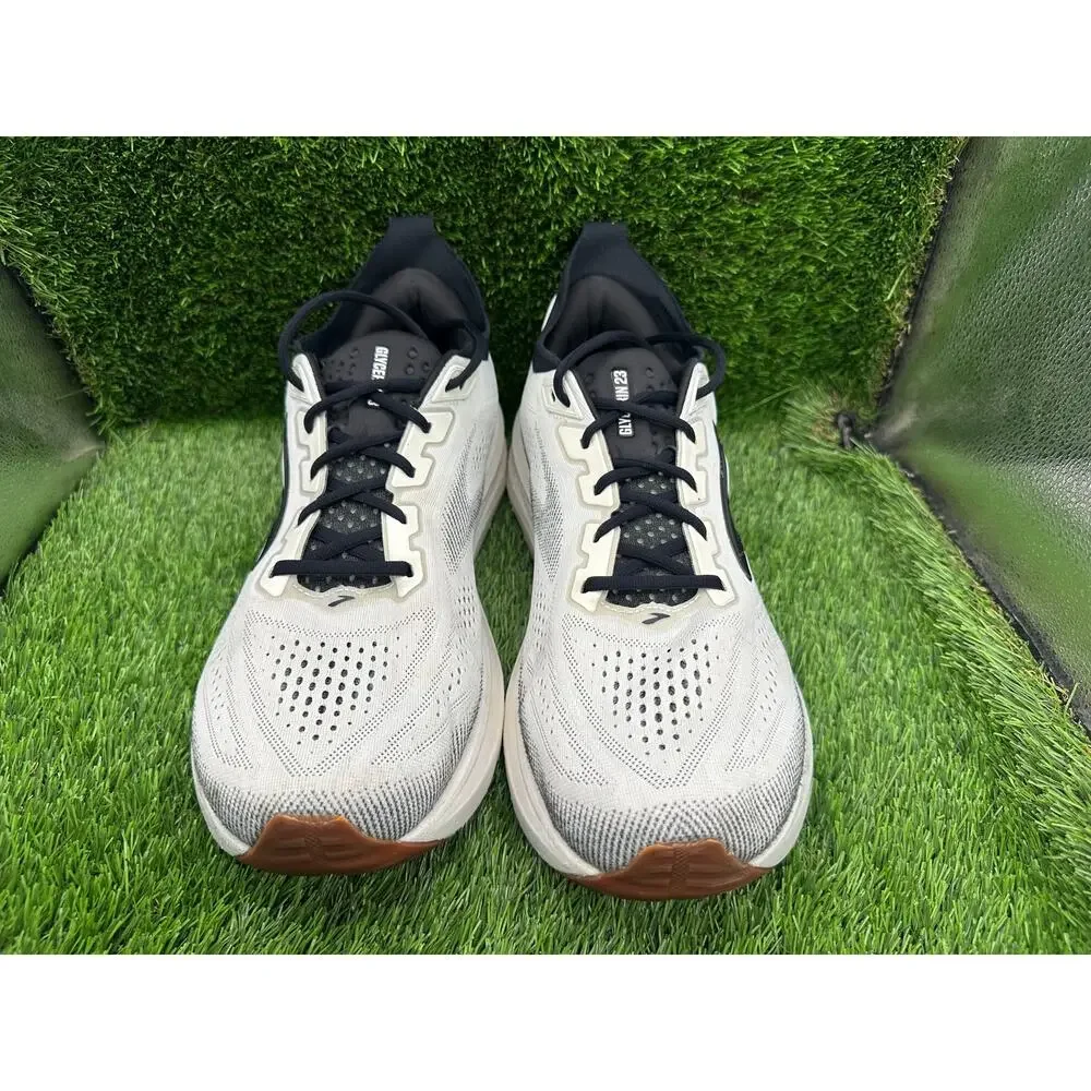 Brooks Glycerin 23 1104761D187 Athletic Sneaker Mens 13D White Knit Training Gym